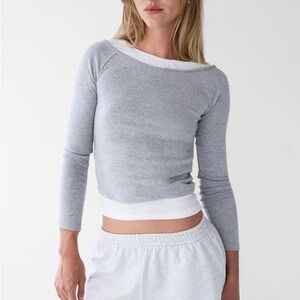 Oak + Fort layered boatneck top